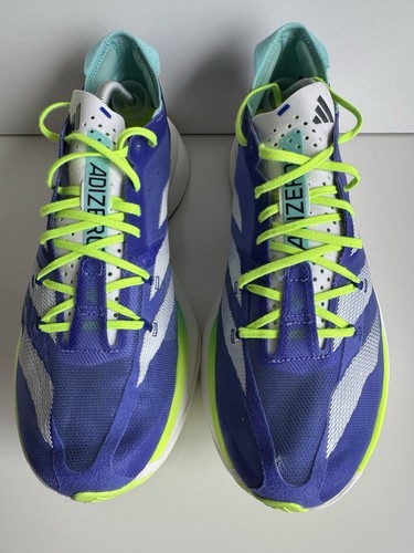 adidas Adizero Adios Pro 3 Mens Blue Running Shoes - UK SIZE 11 - Picture 5 of 10