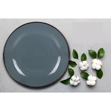 Salvora blue dessert plate sides tapas dish 21cm Stoneware