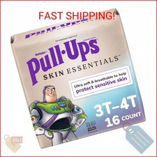 Pull-Ups Boys' Skin Essentials Potty Training Pants, Training Underwear, 3T-4T 