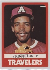 1980 TCMA Minor League Luis DeLeon #80 0q3