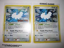 POKEMON EX DEOXYS ALTARIA 1/107 REVERSE + RARE HOLOFOIL DUAL OFFER (2 CARDS)