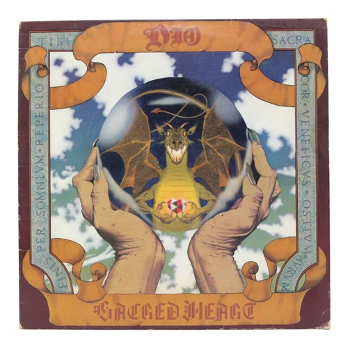Dio Sacred Heart LP 1985 Warner Bros 1-25292 Rock N Roll Children w Inner