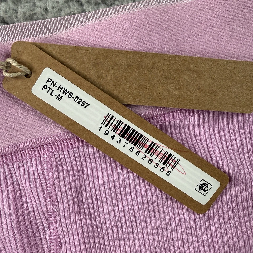 SKIMS Stretch Cotton Rib Boxers Shorts Womens M Comfort Sleep Lounge Soft NWT - Image 4 of 4