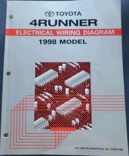 1998 Toyota 4Runner EWD319U Used EWD Electrical Wiring Diagram