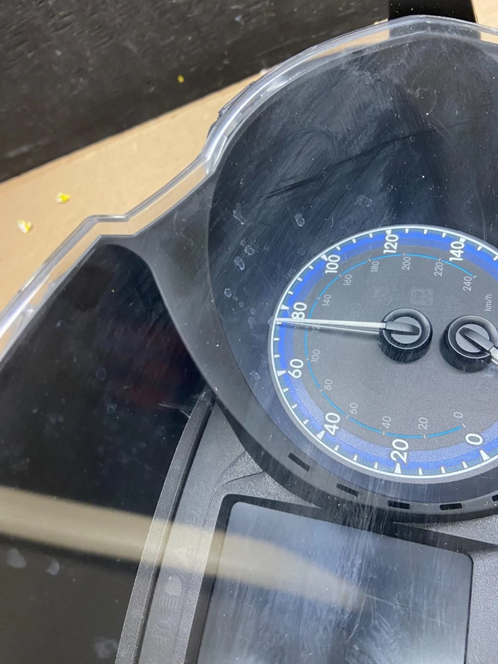 Cuadro de instrumentos velocímetro Toyota Corolla 2014 2015 2016 bisel OEM U4694 DG Foto 2 de 4