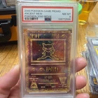Pokemon Ancient Mew 2000 Movie Promo New PSA 8