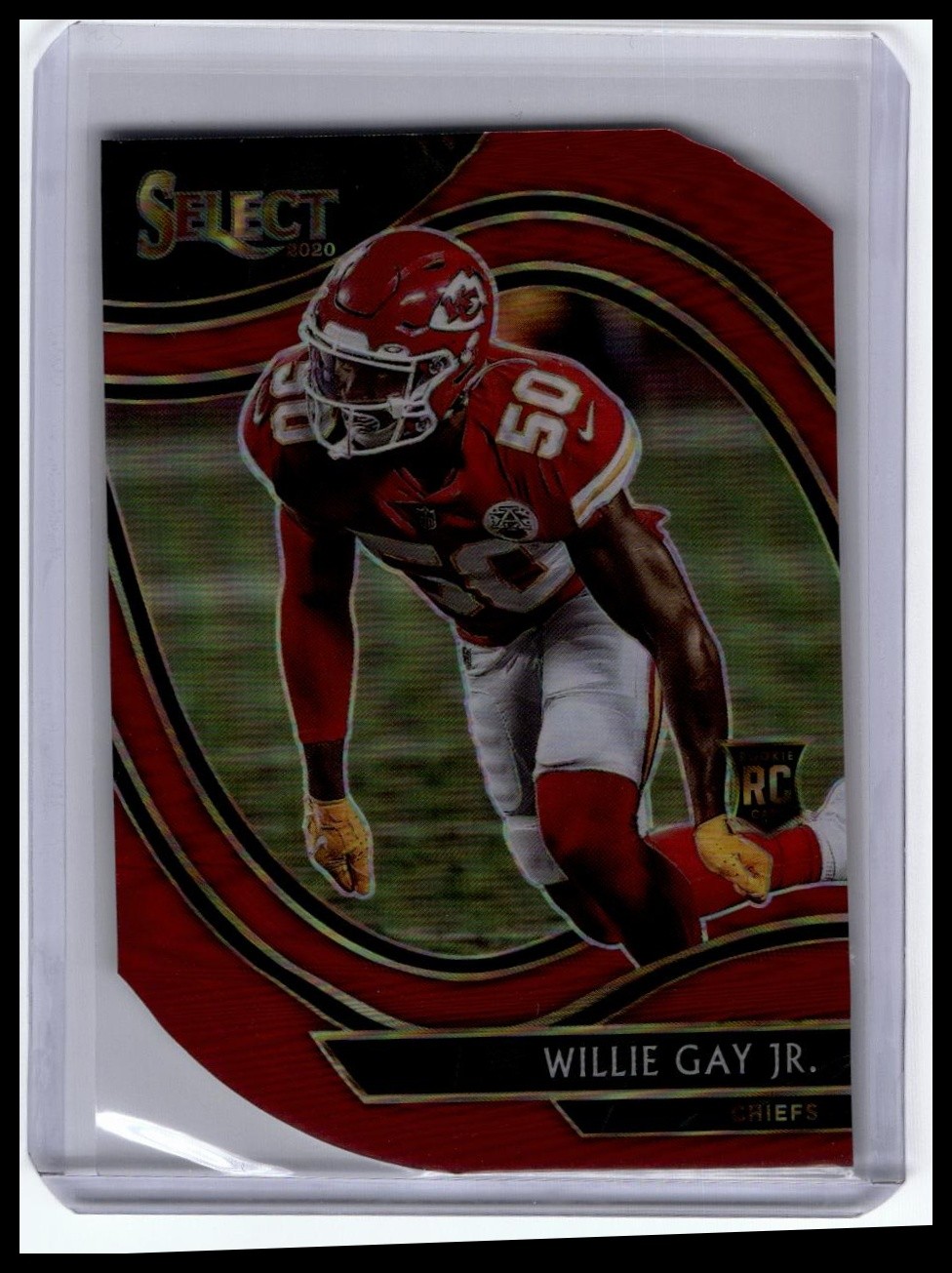Willie Gay Jr. Panini Select #396 Die-Cut Red