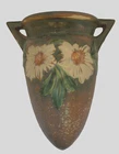 Dahlrose Roseville Wall Pocket  Pottery Vase Circa  1920s