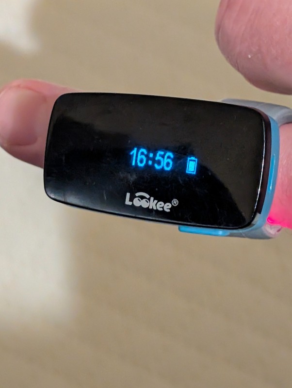 LOOKEE Ring Sleep Oxygen Monitor with Vibration Reminder for Low O2