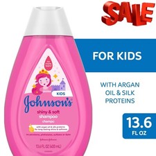 Shiny  Soft Kids' Shampoo with Argan Oil, 13.6 Fl. Oz
