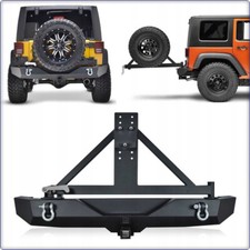 STOßSTANGE HINTEN FÜR JEEP WRANGLER JK 2007 - 2018 BREIT MIT RADHAKEN