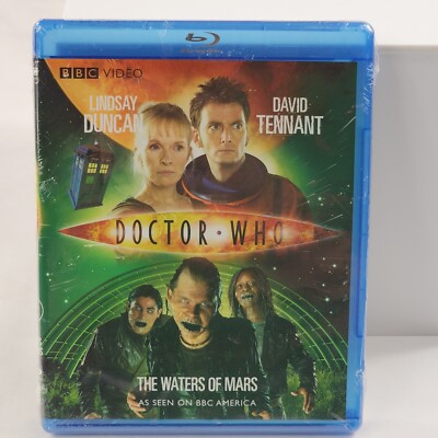 Doctor Who: The Waters of Mars Blu-ray 2010 New Sealed 10th Doctor