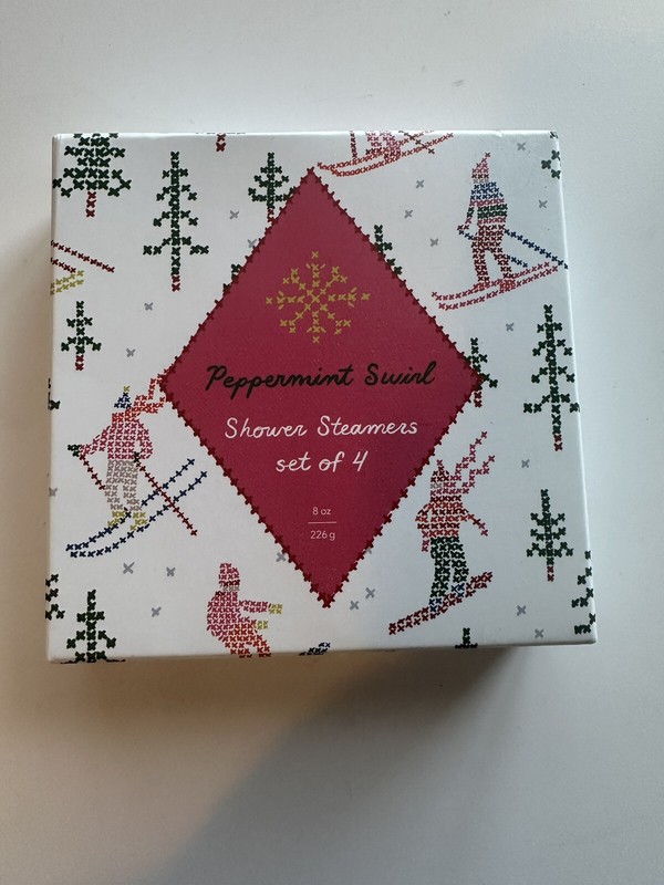 Peppermint Swirl Shower Steamers Set Of 4