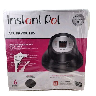 Instant Pot Quart Dehydrate Air Fryer Lid for sale online