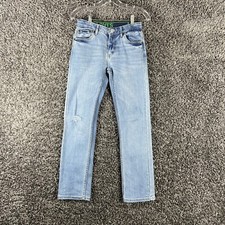 Levi  s Youth 14 27x29 Blue Jeans Distressed