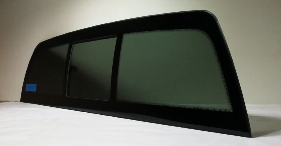 Fit 2007-2021 Toyota Tundra Manual Rear Back Window Slider One Panel Style Glass - Image 4 of 4