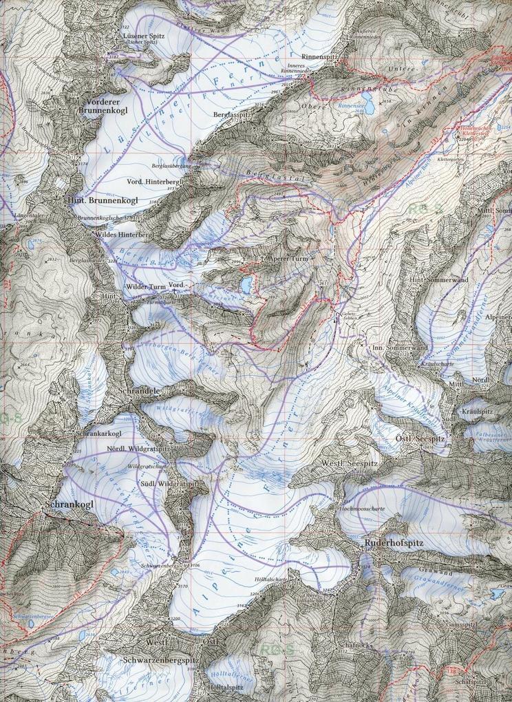 Thumbnail - Dav Alpenvereinskarte 31/4 Stubaier Alpen, Mitte 1: 25 000 | 2017 |