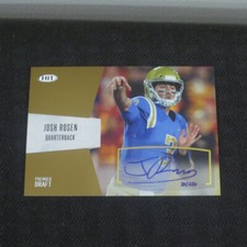2018 SAGE Hit Draft Josh Rosen Autograph Rookie 30/250 Buffalo Bills