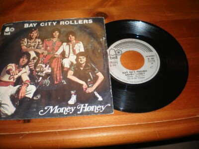 BAY CITY ROLLERS-Money Honey/Maryanne-Disco 45 giri-BELL-1976-COPERTINA DIVERSA-