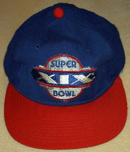 Super Bowl XIX Vintage blue snap back 