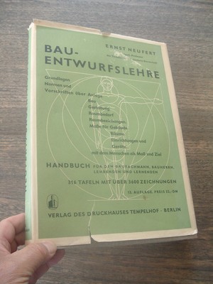 Bau-Entwurfslehre. Neufert, Ernst: 1950