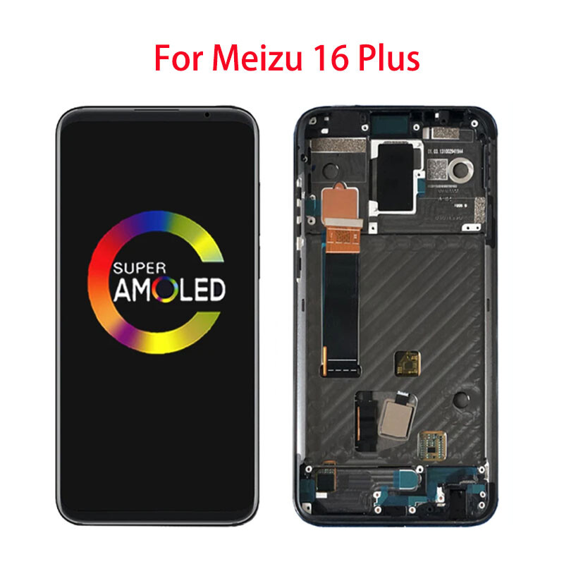 6.5 Original For Meizu 16 Plus /16th Plus AMOLED Display Touch