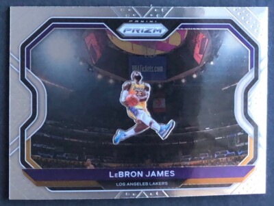 LEBRON JAMES 2020-21 Panini Prizm KOBE BRYANT Tribute #1  LOS ANGELES LAKERS