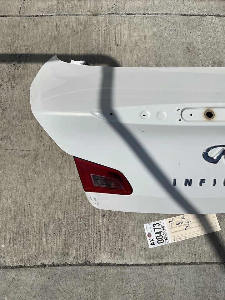Infiniti G25 G37 Q40 2007 2014 tapa trasera maletero OEM Foto 2 de 4