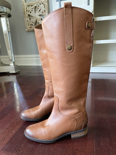 Sam Edelman Penny Whiskey Leather Tall 