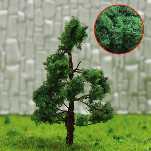 D3813 400pcs Model Train Layout Z Scale 1:220 Model Tower Trees Iron Wire 38mm - Picture 2 of 5