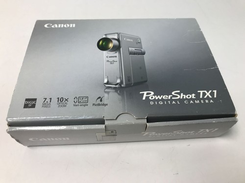 Canon PowerShot TX1 PSTX1 7.1MP Compact Digital Camera w/Box - Picture 10 of 10