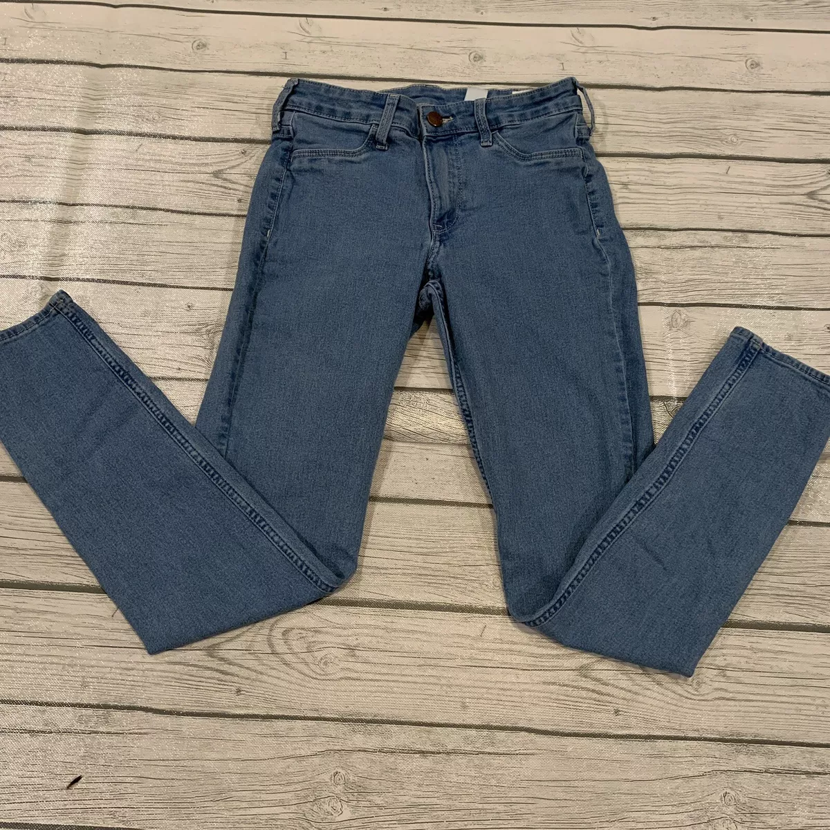 H&M &Denim Jeans Womens 27 Skinny Fit Mid Rise Stretch Denim Ankle Pants |  eBay