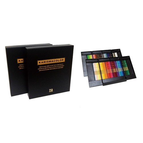 Sanford Colored pencils KARISMA COLOR 72 Color Set Multicolor New Art