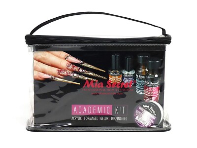 Mia Secret Academic Nail Kit for Acrylic,Formagel,Gelux & Dip Gel Set (Kit-A08)