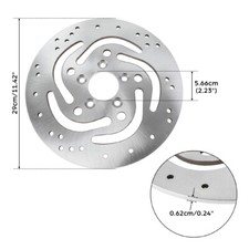 Fit For Harley Davidson Dyna Softail Touring 11.5" Front Brake Rotor Disc