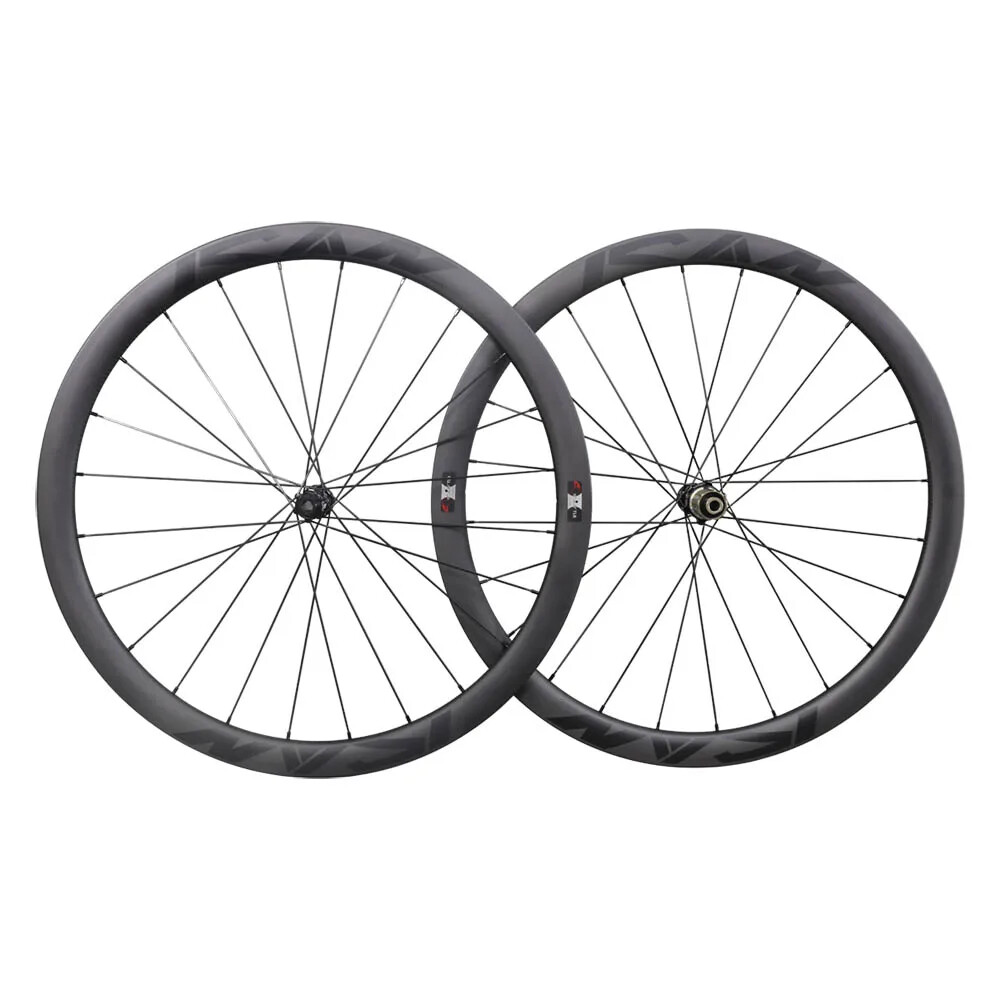 Set ruote ciclocross in carbonio tubeless freno a disco
