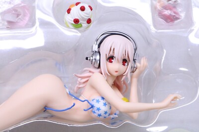 USED] Arcadia Super Sonico Sweets & Bikini ver. Figure Nitro Super