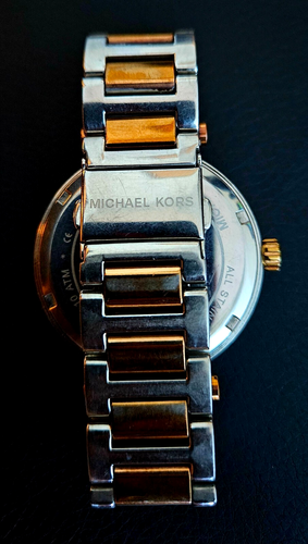 Michael Kors Unisex Quarz Bronze Silber Uhr - Bild 5 von 8