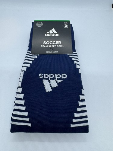 Adidas Kids Blue OTC Aeroready Team Speed Soccer Drying Technology Socks Sz S