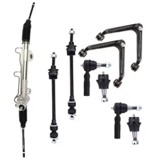 Power Steering Rack And Pinion +Suspension Kit For Dodge Ram 1500 4x4 5-Lug