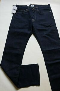 blue dark trip JEANS EDWIN HOMME ED 55 RELAXED  TAPERED W34 L34  VAL 120€