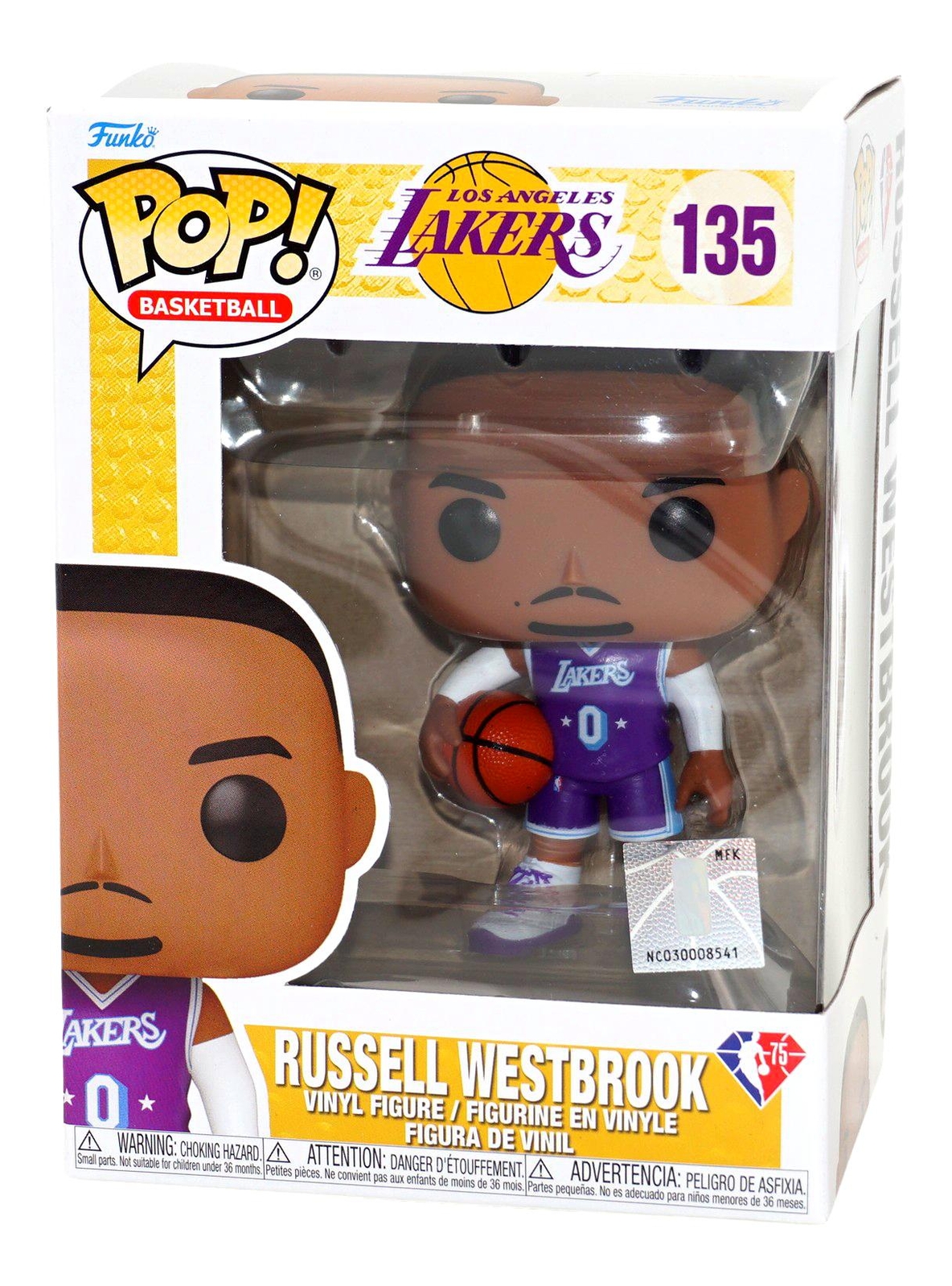 Funko Pop Nba - La - Russell Westbrook (ce'21) - Neu & Ovp