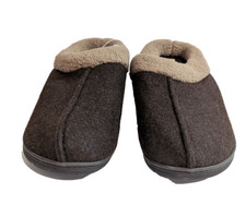 Dearfoam Men's Slipper Size XL 13-14 - Dustin Clog Brown or Canyon Black