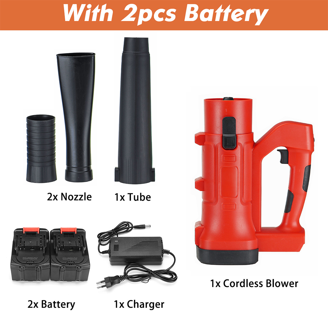 2 in 1 2800W Corded Electric Garden Leaf Blower Vacuum Vac Variable 6