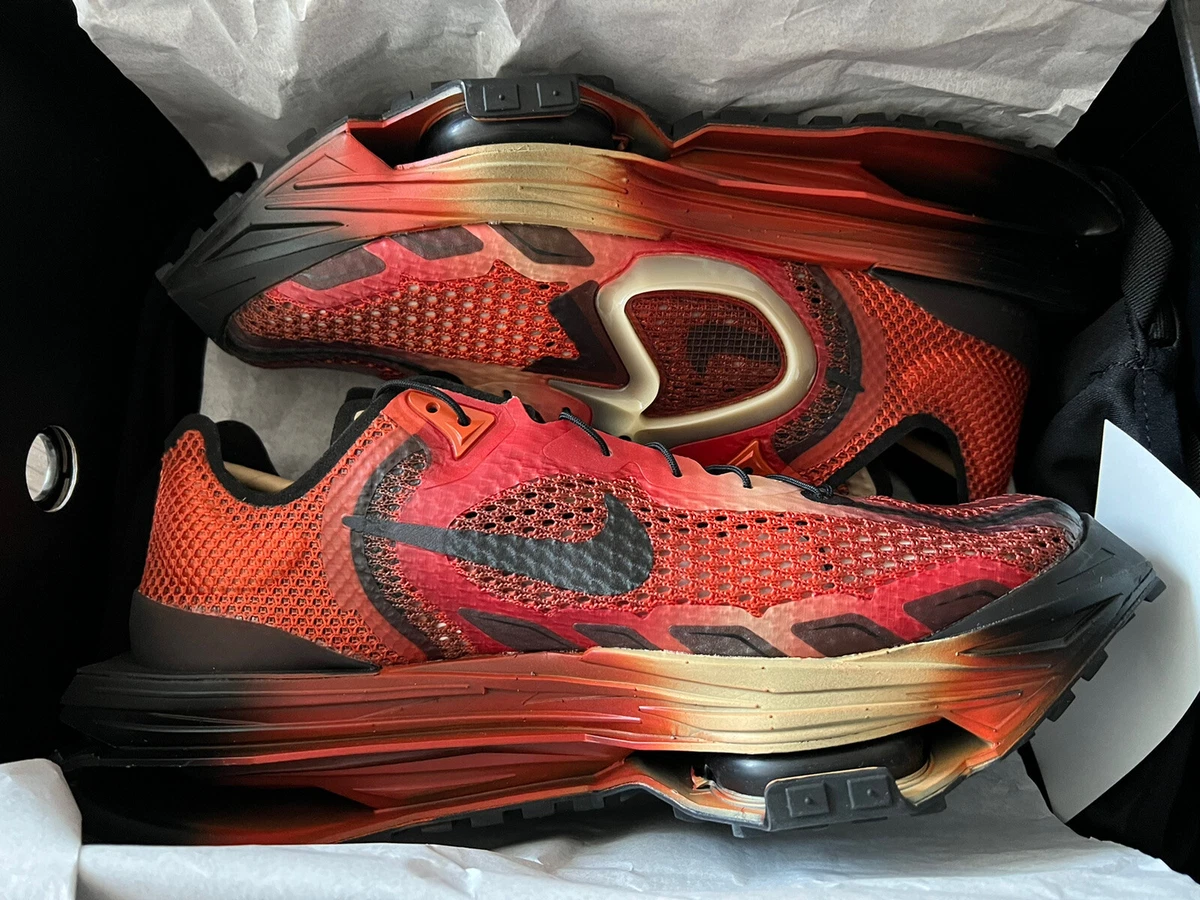 Nike Zoom MMW 4 Matthew M Williams Black & Red Men 10 Shoes Sneakers New in Box