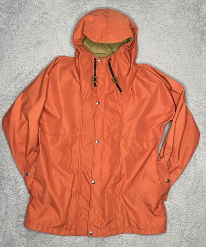 Vintage The North Face 1970s Gore-Tex Jacket Orange Adult Medium Made In USA - Picture 2 of 14