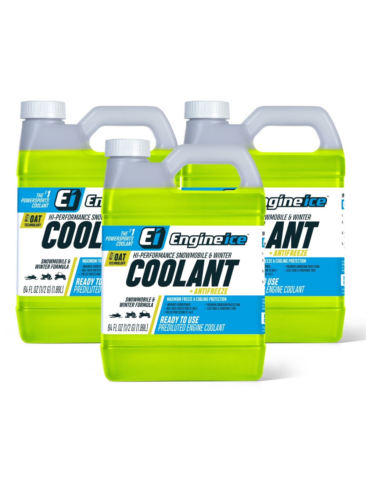 Engine Ice HiPerformance Snowmobile and Winter Formula Coolant and