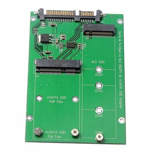 Mini PCIe MSATA SSD Zu 2.5'' SATA Adapter – Wandle Deine Kleine SSD Ganz Einfach In Eine Normale Festplatte Um