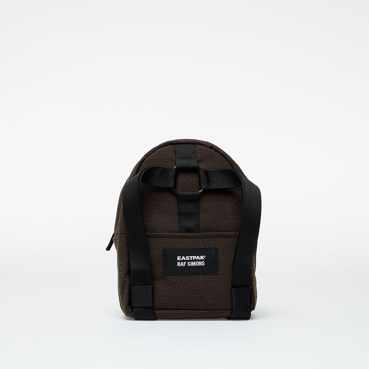 EASTPAK X RAF SIMONS Brown Textured RS Pak'r XS Backpack | eBay UK