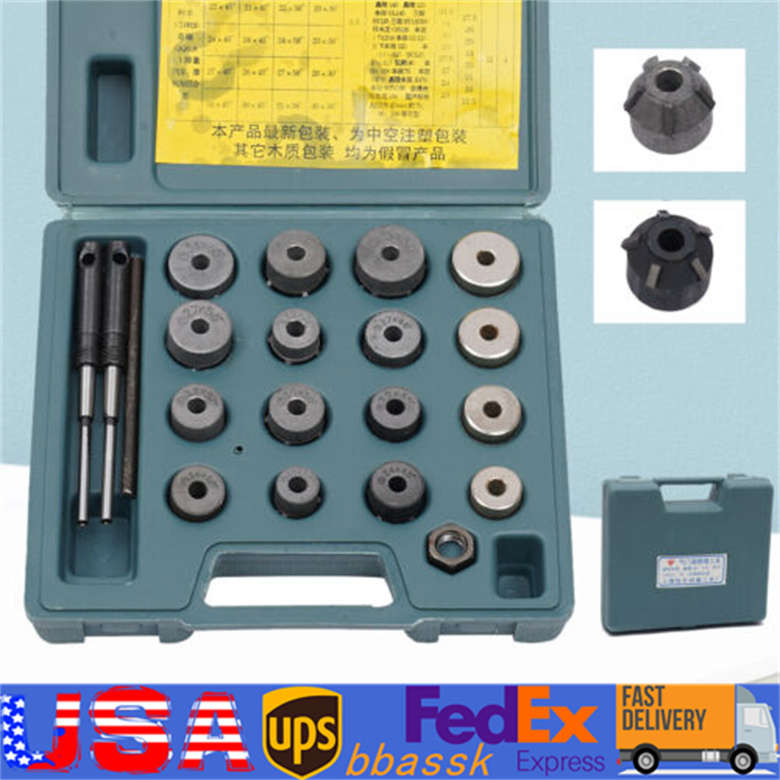 Valve Tool Set Valve Seat Reamer Grinding Wheel Set Fit Jialing 145 Jialing 125